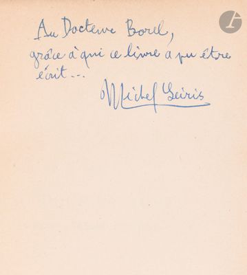 an old postcard with a handwritten quote on it