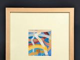 une image d'une image d'une peinture dans un cadre
