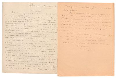 une lettre du président des États-Unis à son épouse, la première dame des États-Unis