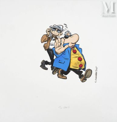 CARRERE Serge (Né en 1958) Les impétueuses tribulations d'Ac…