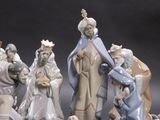 figurines of the nativity of jesus, mary, joseph, joseph, and joseph