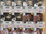 de nombreux modèles différents de figurines Pop Vinyl exposés