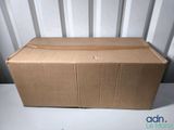 a cardboard box that is sitting on a table