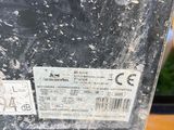 a picture of a piece of black plastic on the ground
