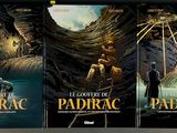 three movie covers of a series of movies with a man on a horse