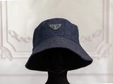a mannequin head wearing a hat with a triangle on it