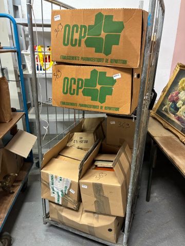 Fort lot de livres : 11 cartons de pharmacie et d’ouvrage sur la ...