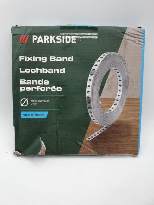 a box with a band on it on a table