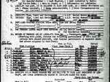 a black and white photo of a paper with a list of items