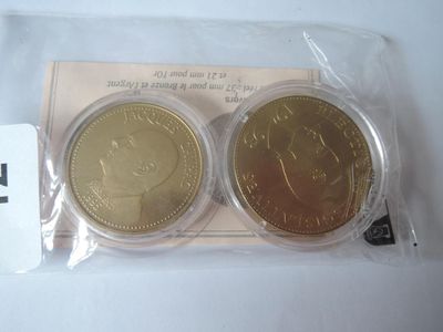 Medailles - Lot DE 2 Medailles EN Bronze Venitien: Legi…