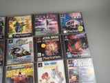 a lot of video games that are on the table