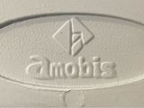 a close up of a logo on the side of an airplane
