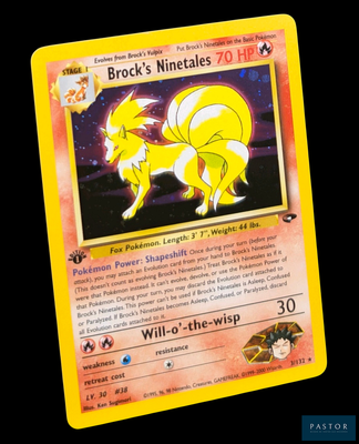 une image représentant une carte Pokémon sur laquelle figure un animal jaune et blanc