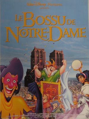 affiche française du film d'animation « Le Bossu de Notre-Dame »