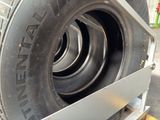 a tire that is sitting on top of a pallet