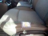 a picture of a car seat with a sticker on it