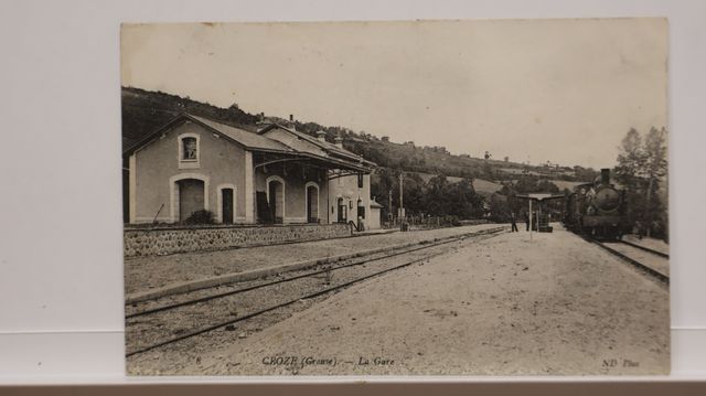 Croze : La Gare (ND 8). T.B.E. Carte rare !