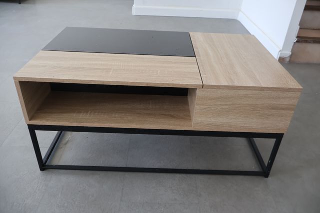Mobilier moderne : table Tv, table basse, trois placards de cuisi...
