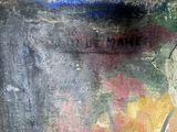 a picture of a painting on the wall of a building