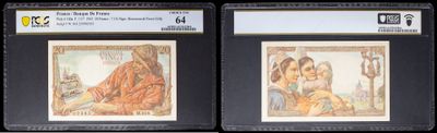 two cards with a picture of a woman and a man on them