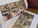 a book with a bunch of photos on it