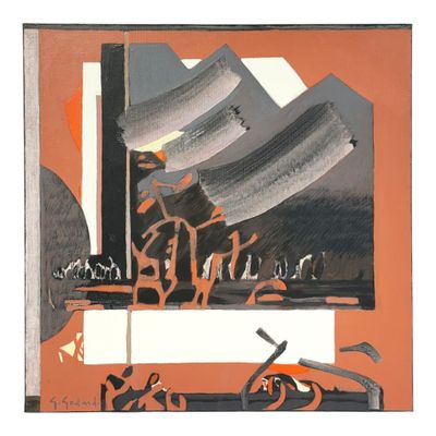 une image d'une image d'une peinture sur un mur