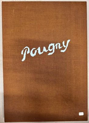 une image représentant un livre marron sur lequel figure une inscription blanche