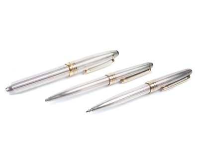 MONTBLANC, Meisterstück 146 Plume, stylo-bille et porte-mine