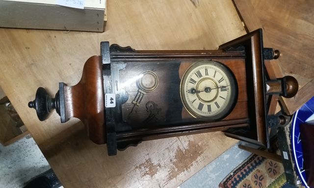 Pendule murale de style rustique