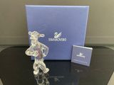 figurine en cristal Swarovski avec coffret et carte