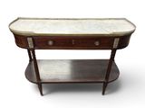 an image of a table with a marble top
