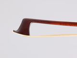 a close up of a pair of glasses on a white surface
