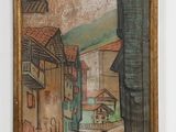 a picture of a painting hanging on the wall