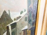 a picture of a painting on the wall of a house
