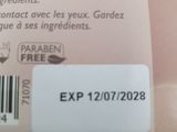 a close up of the label on the back of a box of soap