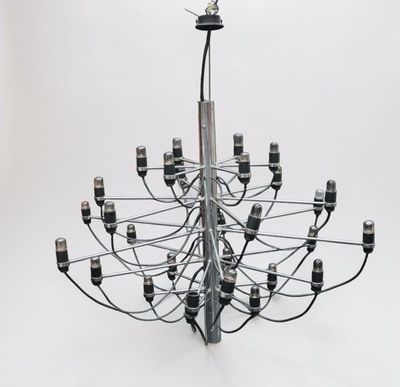 an image of a chandelier made out of metal