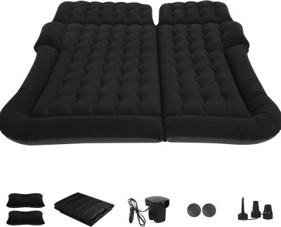 inflatable air mattress with built in pump and pump