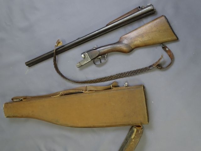 BN165-c23-2443 - CAT C : Fusil juxtaposé fabrication Artisan Stép...