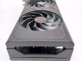 a close up of a video card with a fan on top of it