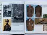 an open book with pictures of military uniforms on it