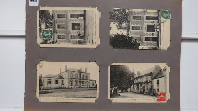 Nouziers Lot de 8cpa. B.E. général.