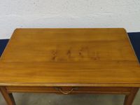 Petite table-bureau Art Nouveau à un tiroir en ceinture Dim. (photo 3)