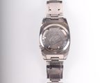 an image of a wrist watch on a white surface with a white background