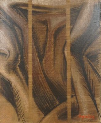 Jacques JOOS (1945-2021), "Composition", technique mixte sur…