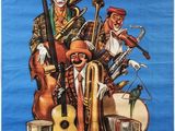 a poster advertising a musical show in paris, france