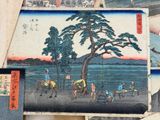 many pictures of people riding horses on the beach
