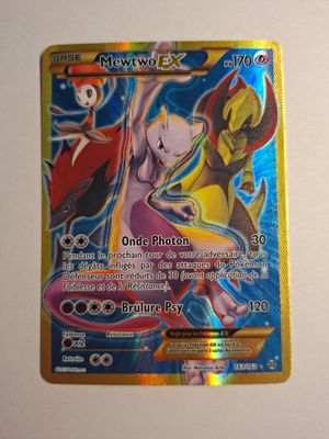 "Collection-PokÉMon-Cartes : Mewtwo EX Full Art