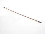 a close up of a violin bow on a white background