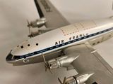 a model of an air france plane on display