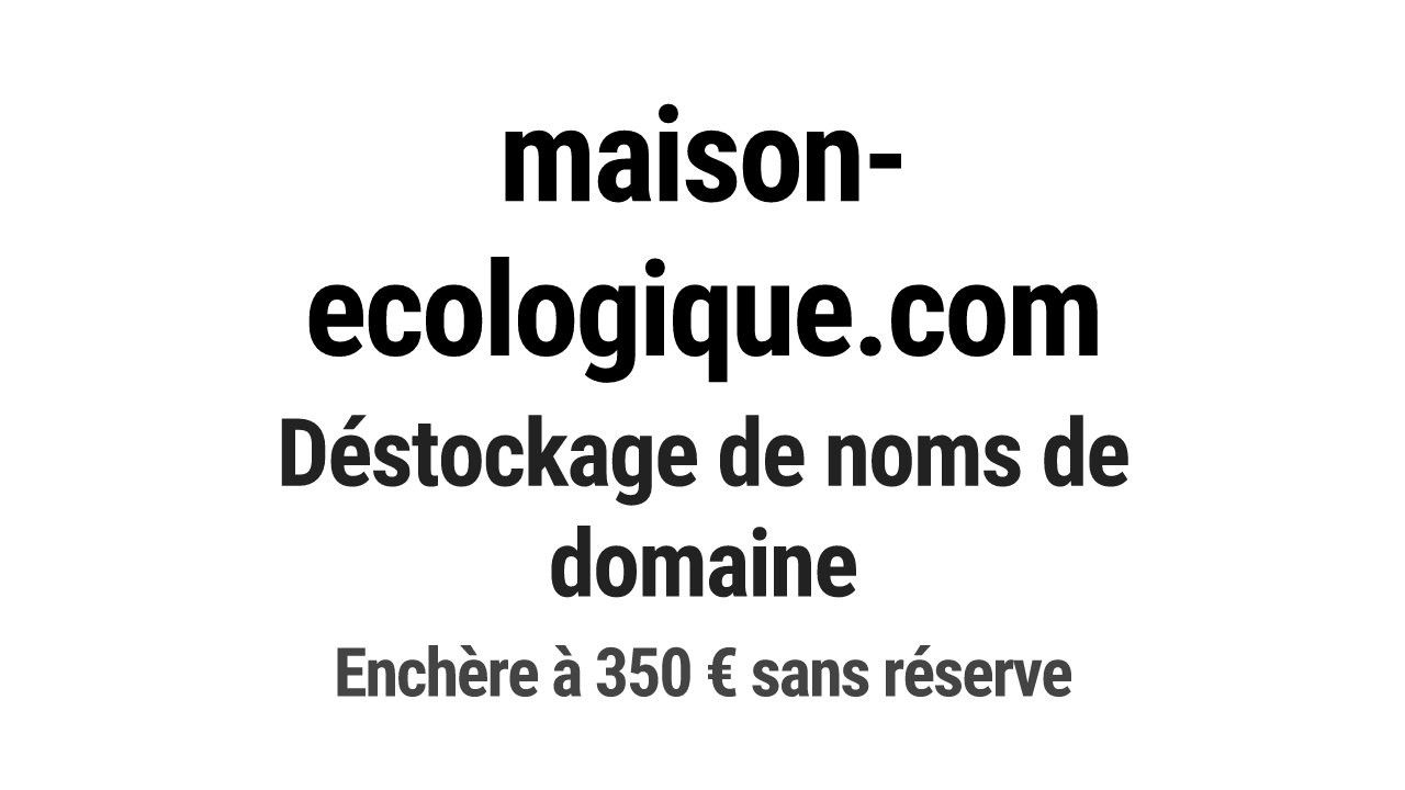 Destockage & Invendus